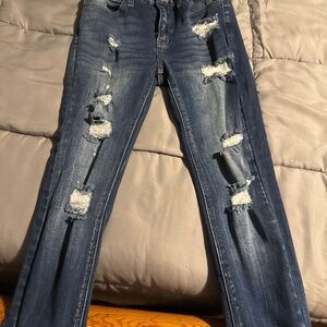 KanCan highrise ankle skinny